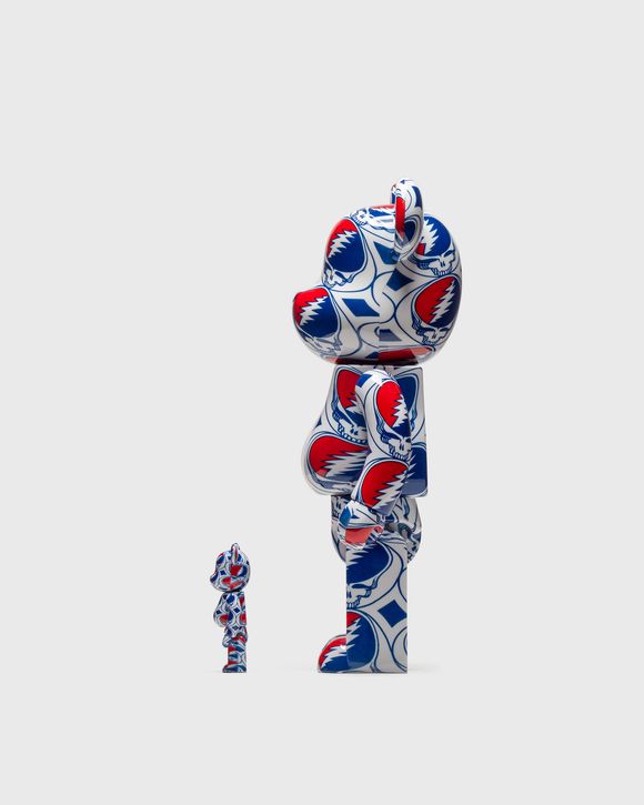 BEARBRICK 400% GRATEFUL DEAD STEAL YOUR FACE 2-PACK