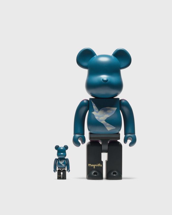 BEARBRICK 400% MAGRITTE L'OISEAU DE CIEL / LA BELLE SOCIETE 2-PACK