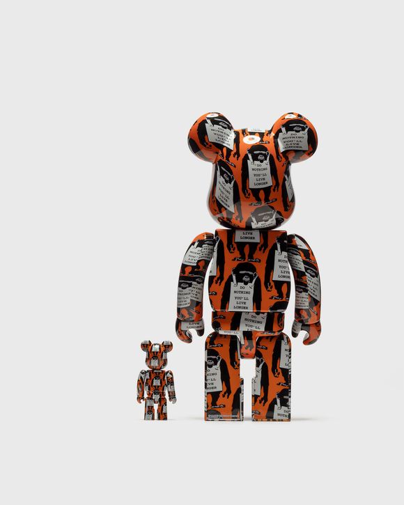BEARBRICK 400% MONKEY SIGN 2-PACK