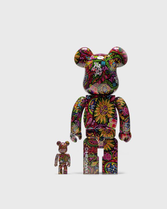 BEARBRICK 400% PSYCHEDELIC PAISLEY 2-PACK