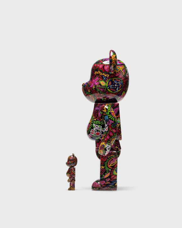 BEARBRICK 400% PSYCHEDELIC PAISLEY 2-PACK