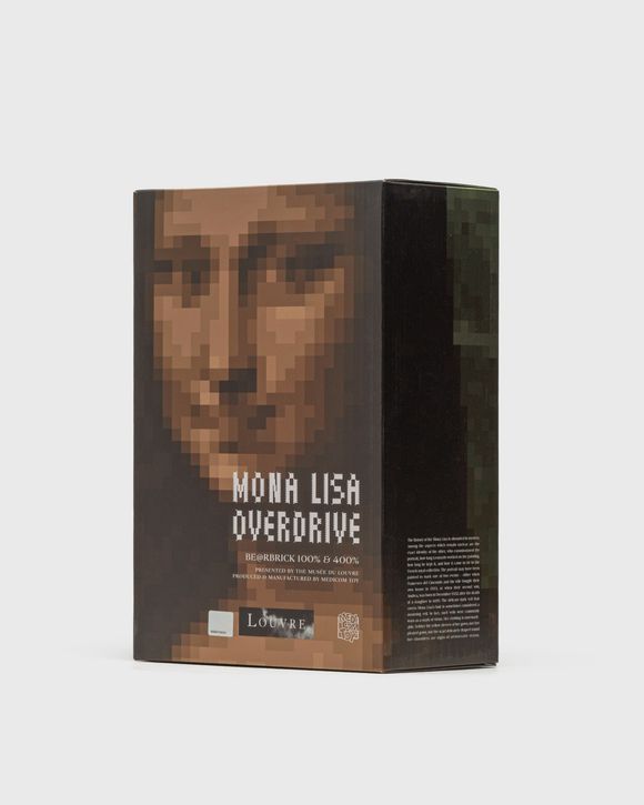 BEARBRICK 400% ZEROTARO MONA LISA OVERDRIVE 2-PACK