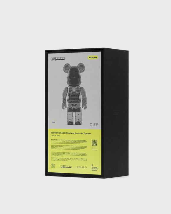 BE@RBRICK AUDIO 400% Portable Speaker CLEAR