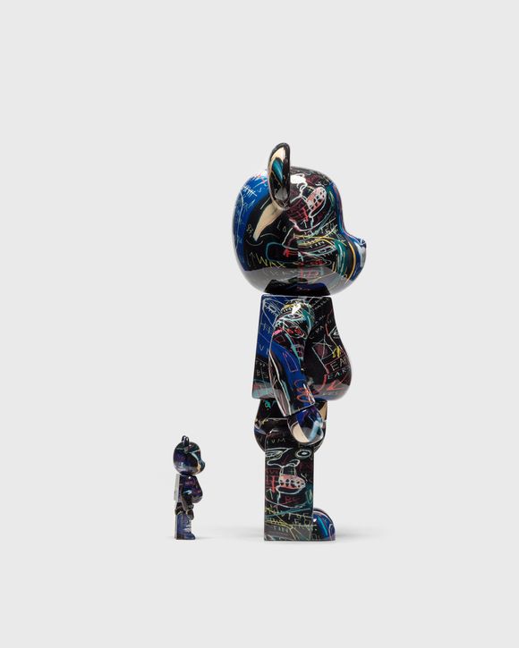 BE@RBRICK JEAN-MICHEL BASQUIAT #7 - 100% + 400%