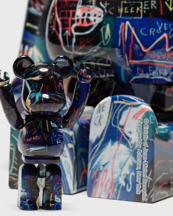 BE@RBRICK JEAN-MICHEL BASQUIAT #7 - 100% + 400%