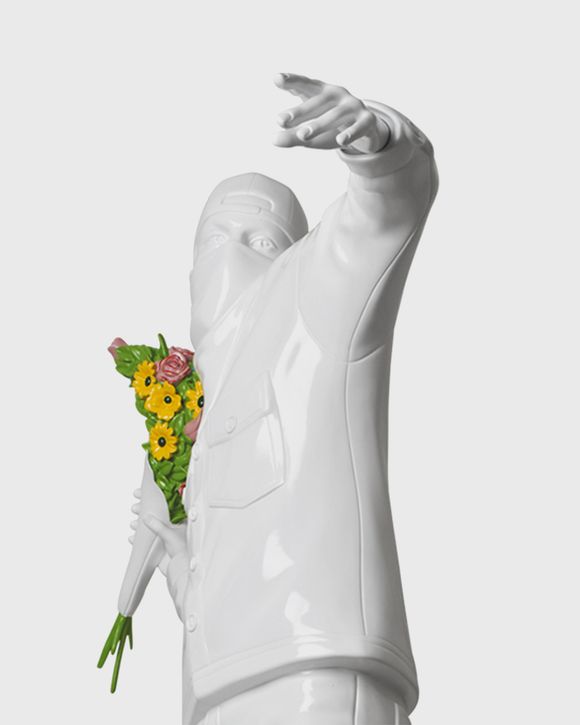 MEDICOM TOY X BRANDALISED FLOWER BOMBER 3 FT STATUE