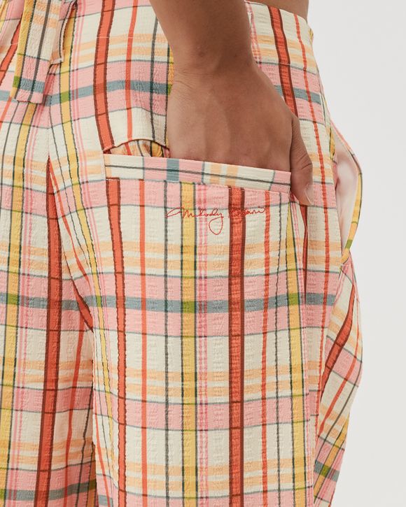 Claudia Plaid relaxed Trouser