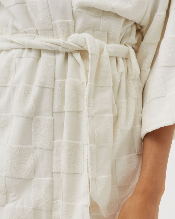 Estelle Terrycloth Check Robe