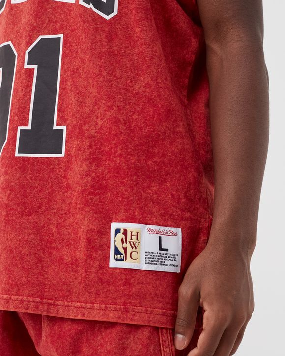 CHICAGO BULLS Quintessential Acid Wash Tank Top