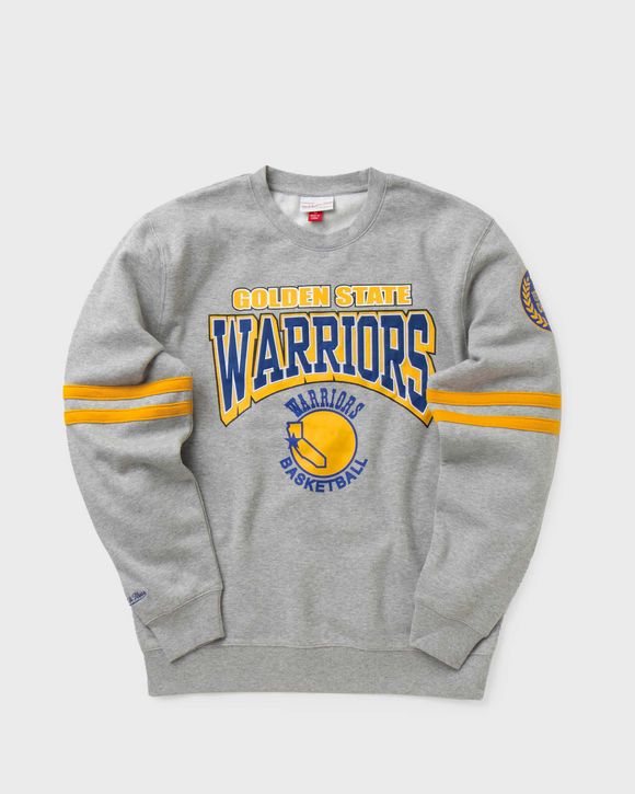 Golden State Warriors All Over Print Fleece Crew Sweatshirt
