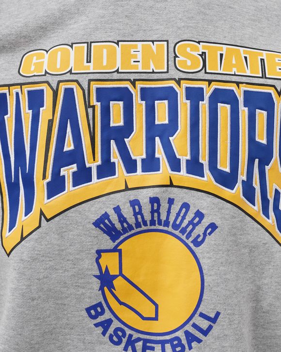 Golden State Warriors All Over Print Fleece Crew Sweatshirt