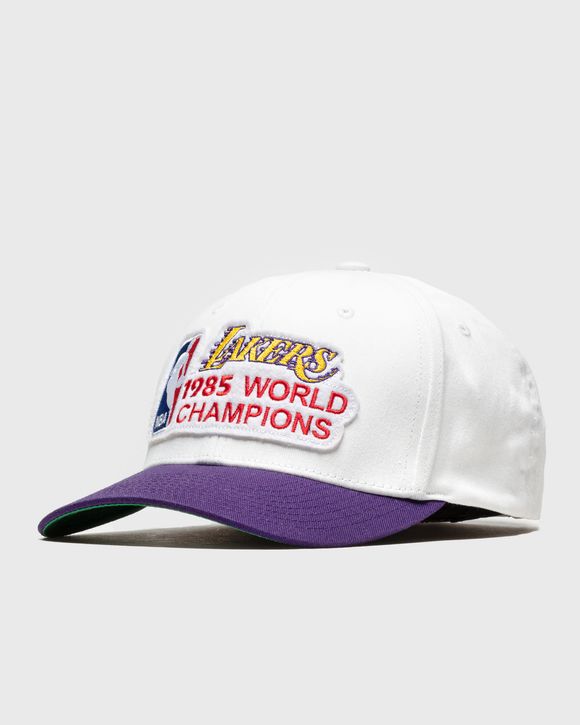 Los Angeles Lakers 85 WORLD CHAMPIONS STRETCH SNAPBACK HWC