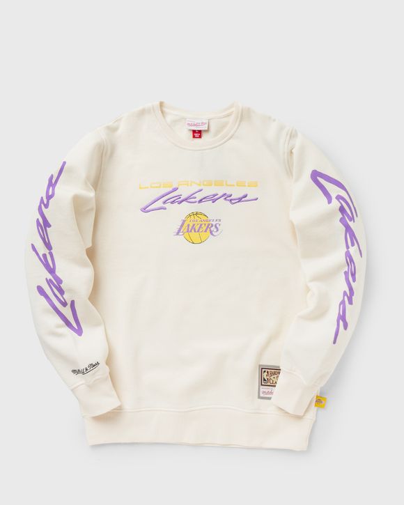 LOS ANGELES LAKERS FLAMES RACING CREWNECK