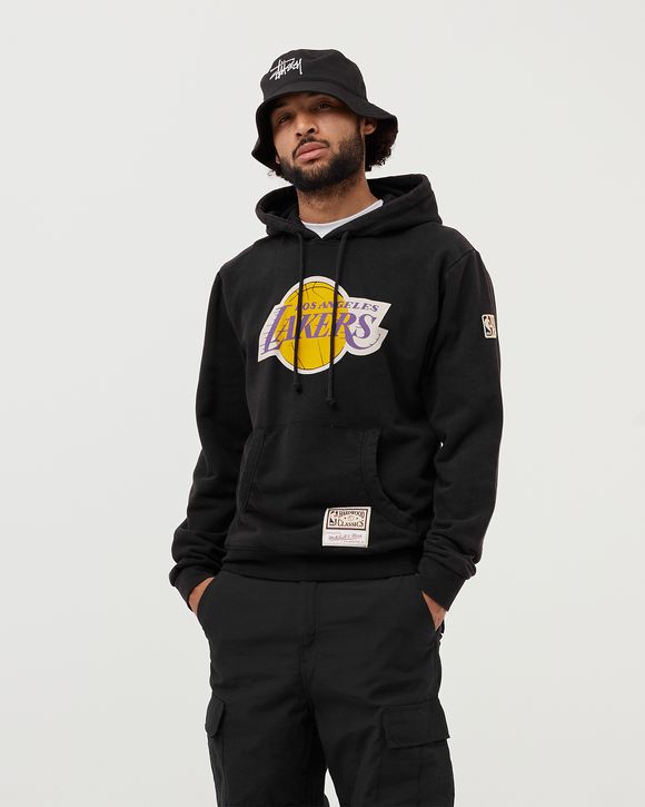 LOS ANGELES LAKERS Worn Logo Hoodie