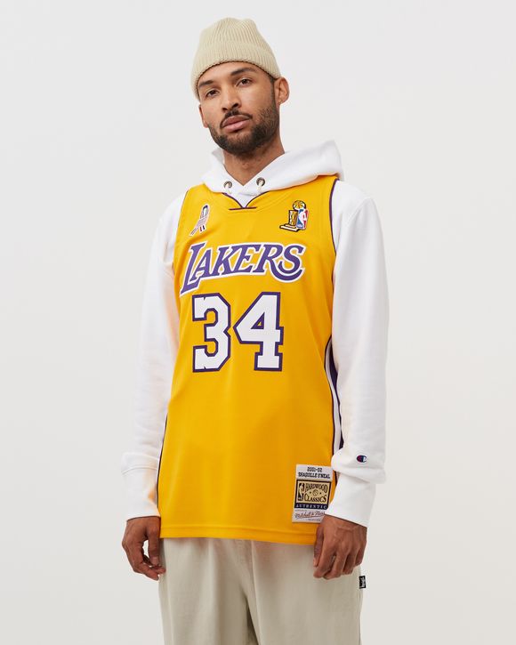 NBA Authentic Jersey LA Lakers 2001-02 Shaquille O'Neal #34