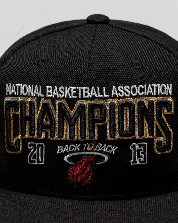 NBA CHAMPS SNAPBACK CAP HWC MIAMI HEAT 2013