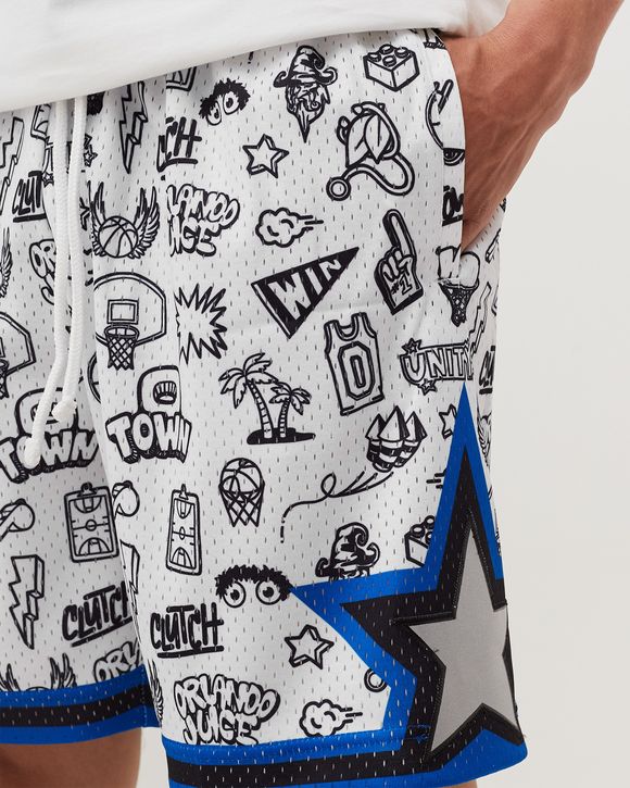 NBA DOODLE SWINGMAN SHORTS MAGIC 1994
