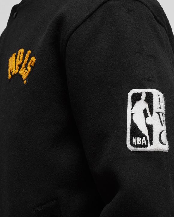 NBA Minneapolis Lakers Hardwood Classics Wool Varsity Jacket