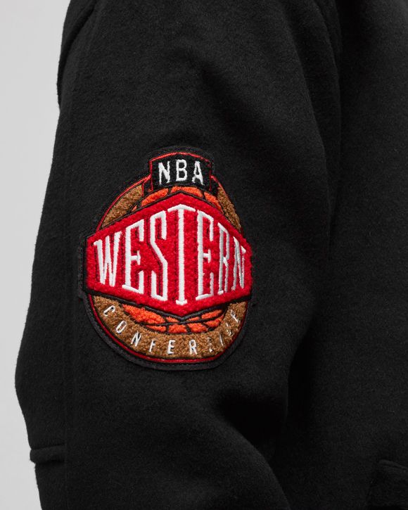 NBA Minneapolis Lakers Hardwood Classics Wool Varsity Jacket