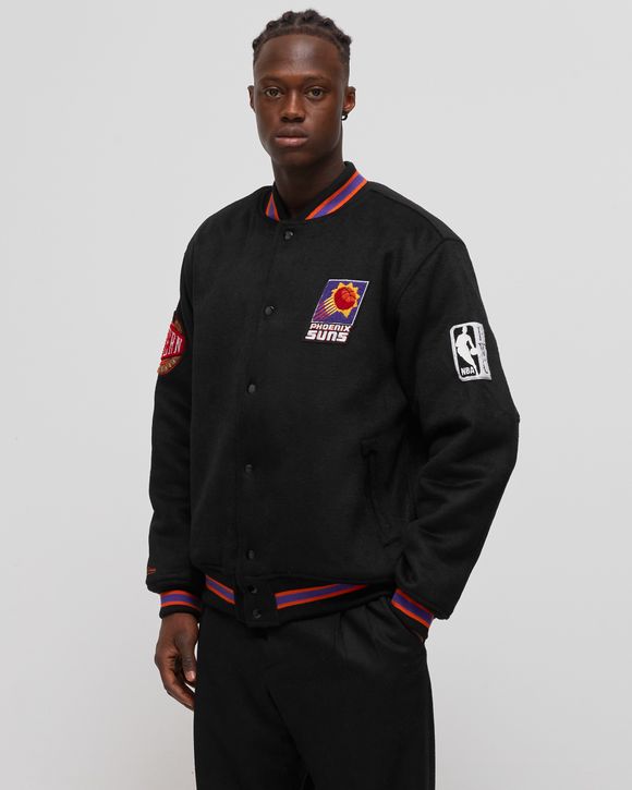 NBA PHOENIX SUNS HARDWOOD CLASSICS WOOL VARSITY JACKET