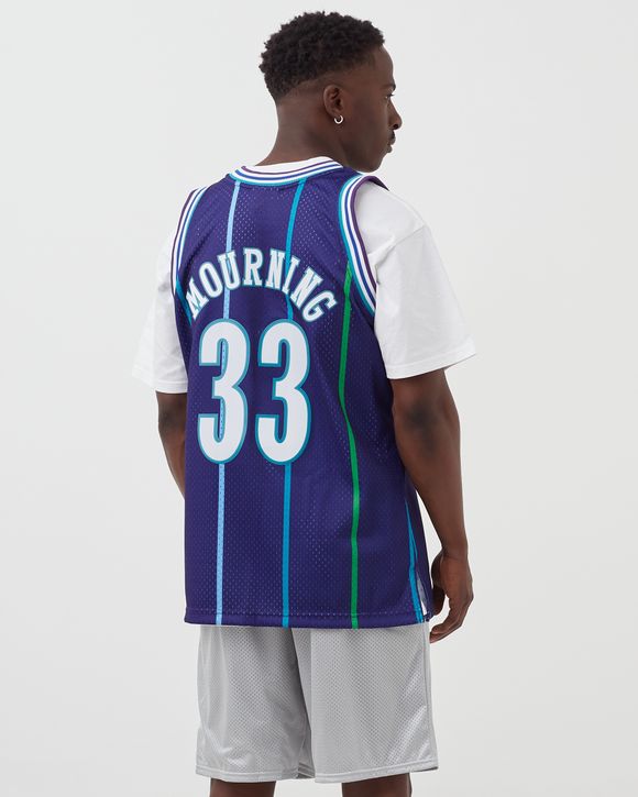 NBA Swingman Jersey Charlotte Hornets Alternate 1994-95 Alonzo Mourning #33