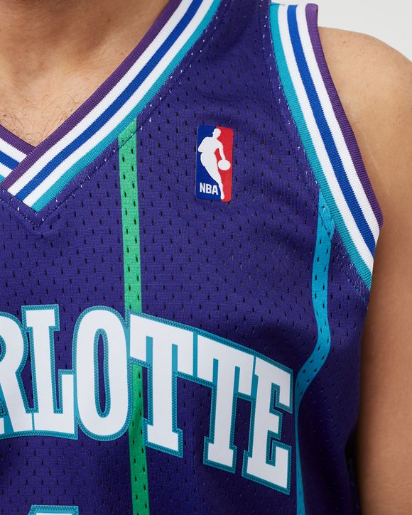 NBA Swingman Jersey Charlotte Hornets Alternate 1994-95 Muggsy Bogues #1