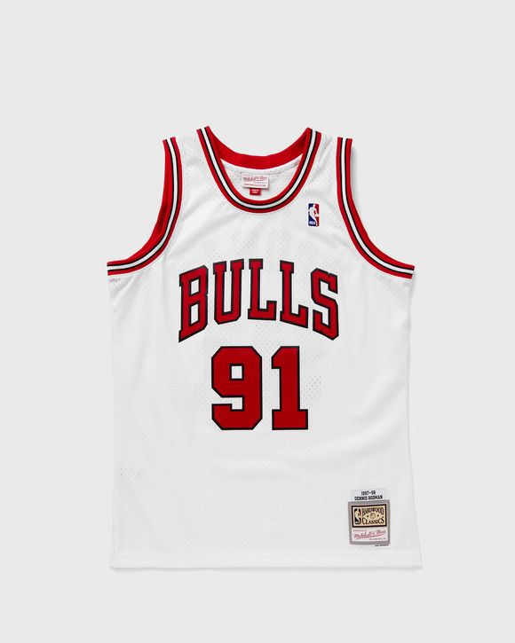 NBA SWINGMAN JERSEY CHICAGO BULLS 97-98 DENNIS RODMAN #91