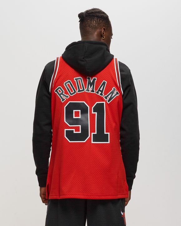 NBA Swingman Jersey Chicago Bulls Road 1997-98 Dennis Rodman #91