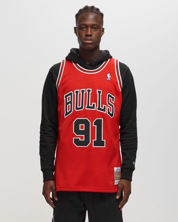 NBA Swingman Jersey Chicago Bulls Road 1997-98 Dennis Rodman #91
