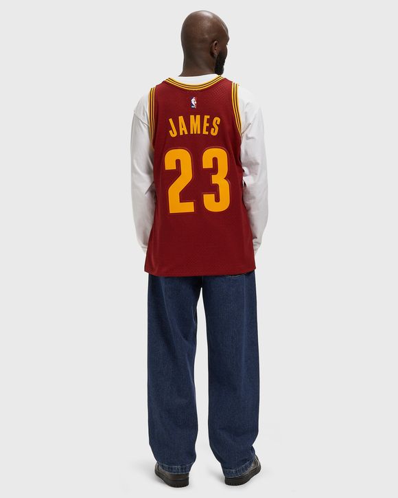 NBA SWINGMAN JERSEY CLEVELAND CAVALIERS ROAD 2015-16 LEBRON JAMES #23