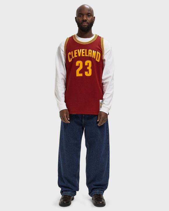 NBA SWINGMAN JERSEY CLEVELAND CAVALIERS ROAD 2015-16 LEBRON JAMES #23