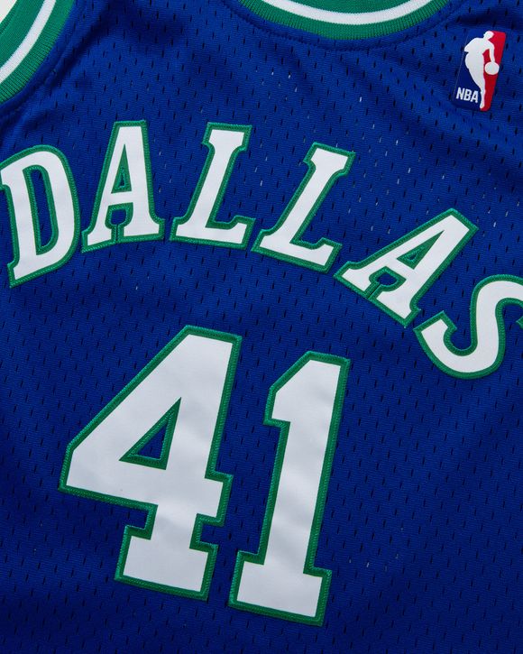 NBA SWINGMAN JERSEY DALLAS MAVERICKS ROAD 1998-99 DIRK NOWITZKI #41