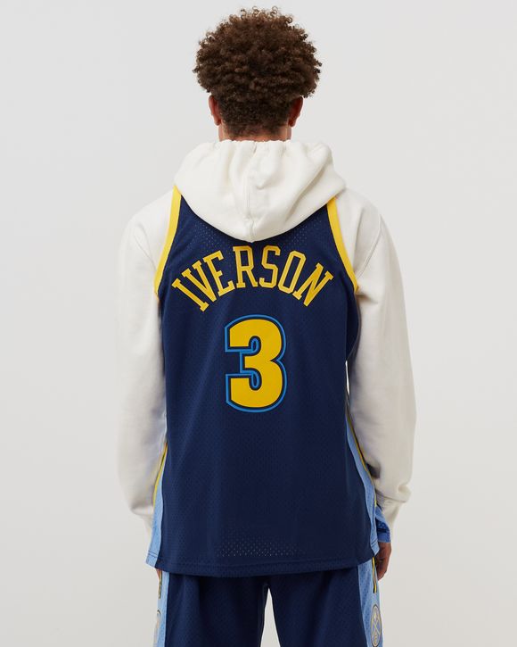 NBA SWINGMAN JERSEY DENVER NUGGETS ALTERNATE 2006-07 ALLEN IVERSON #3