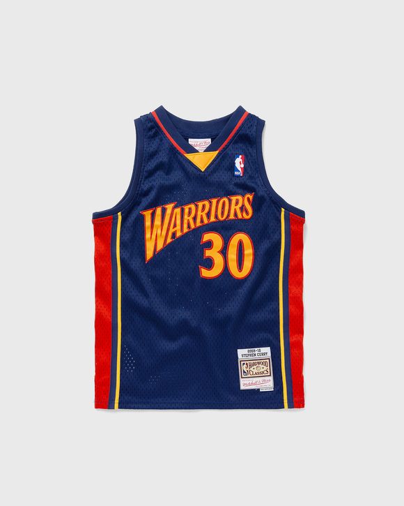 NBA SWINGMAN KIDS JERSEY GOLDEN STATE WARRIORS ROAD 2009 STEPHEN CURRY #30