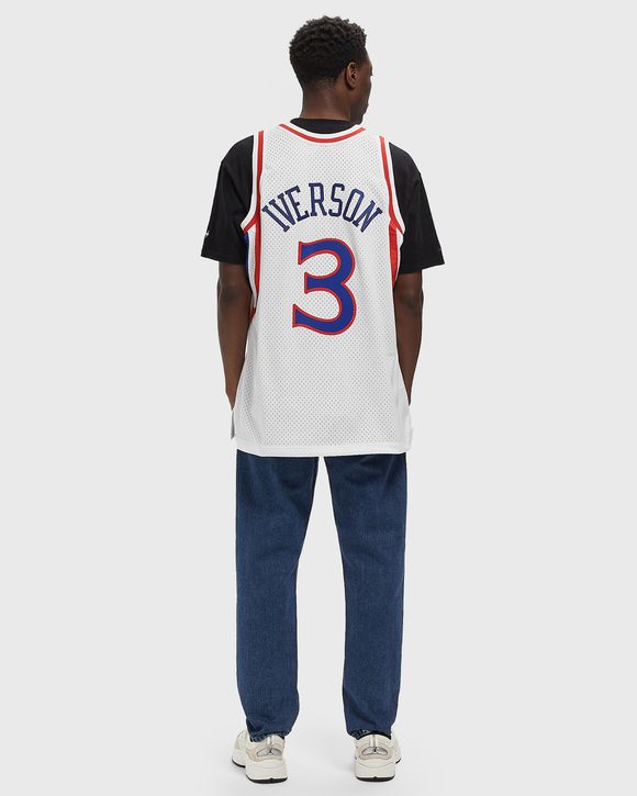 NBA Swingman Jersey Philadelphia 76ers Home 1996-97 Allen Iverson #3