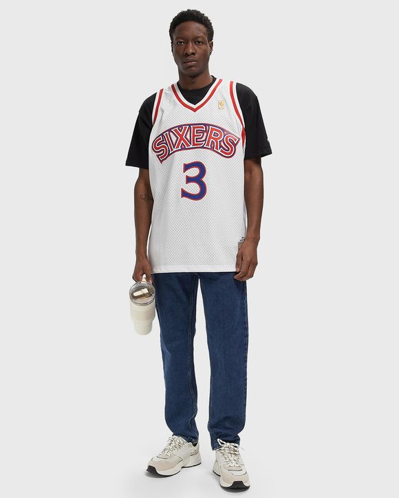NBA Swingman Jersey Philadelphia 76ers Home 1996-97 Allen Iverson #3