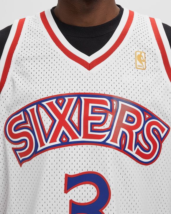 NBA Swingman Jersey Philadelphia 76ers Home 1996-97 Allen Iverson #3