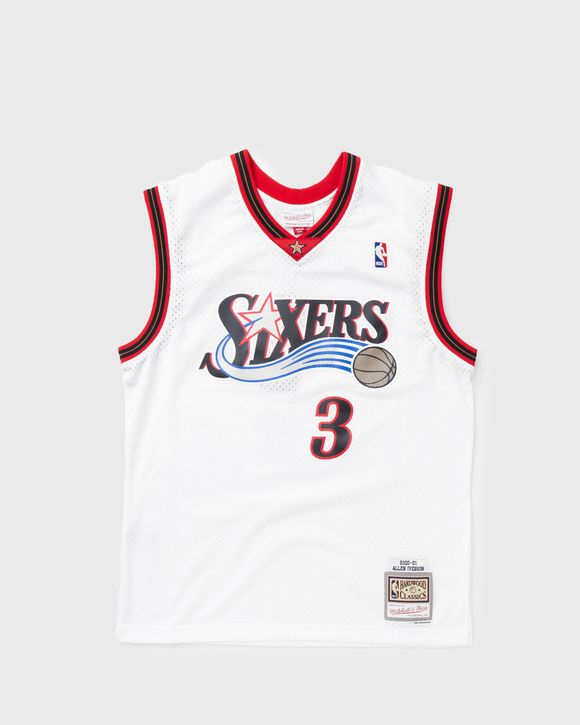 NBA Swingman Jersey Philadelphia 76ers Home 2000-01 Allen Iverson #3