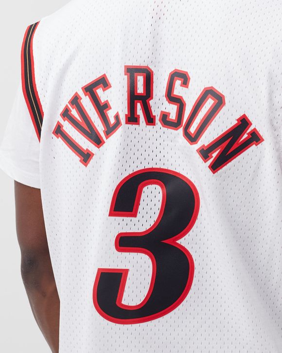 NBA Swingman Jersey Philadelphia 76ers Home 2000-01 Allen Iverson #3