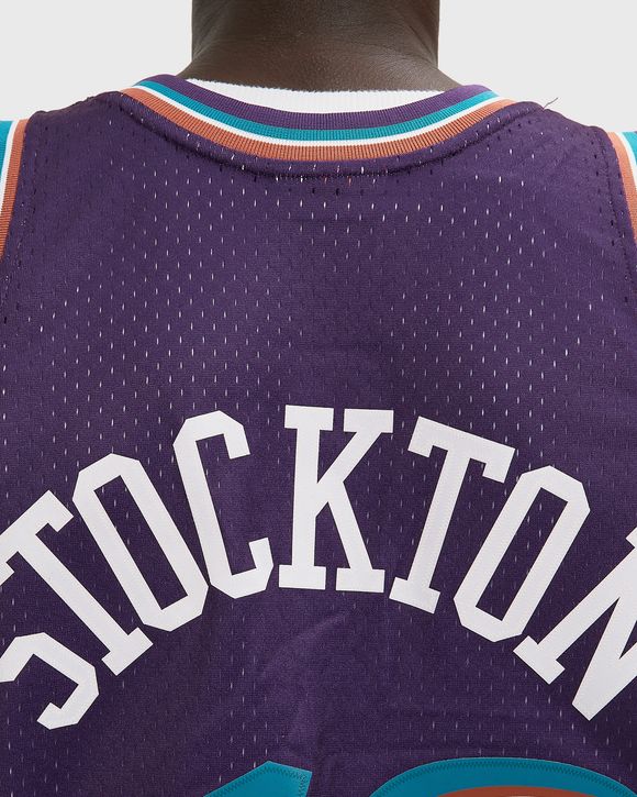 NBA SWINGMAN JERSEY UTAH JAZZ ROAD 1996-97 JOHN STOCKTON #12