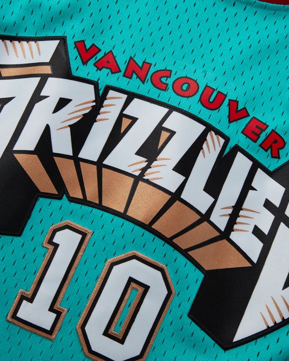 NBA SWINGMAN JERSEY VANCOUVER GRIZZLIES ROAD 1998-99 MIKE BIBBY #10