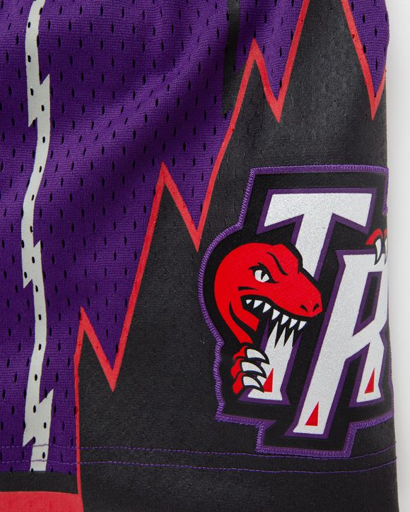 NBA SWINGMAN SHORTS ROAD TORONTO RAPTORS 1998