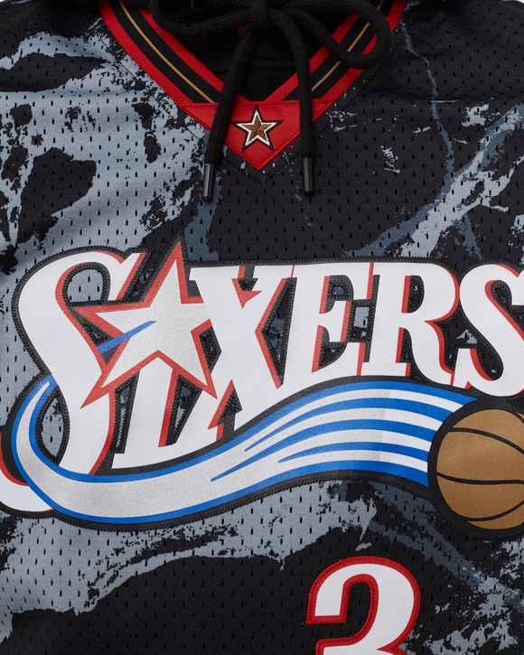 NBA TEAM MARBLE SWINGMAN JERSEY 76ERS 2000 ALLEN IVERSON