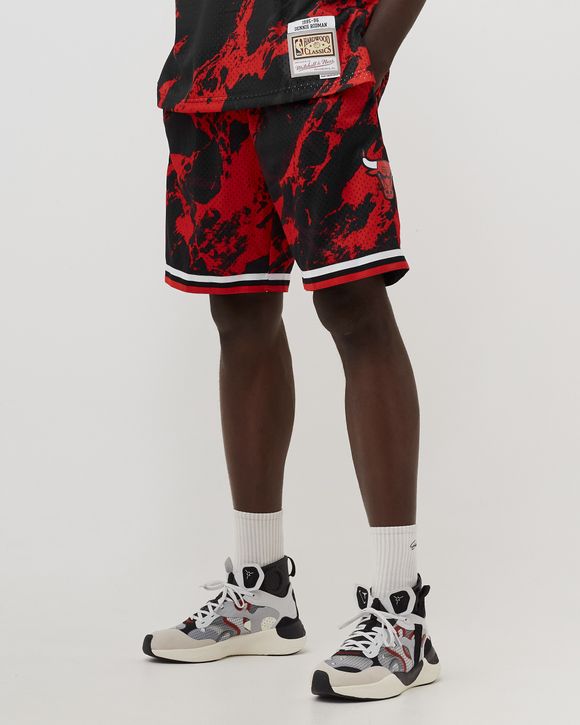 NBA TEAM MARBLE SWINGMAN SHORTS BULLS 1997