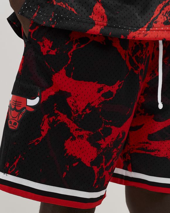NBA TEAM MARBLE SWINGMAN SHORTS BULLS 1997