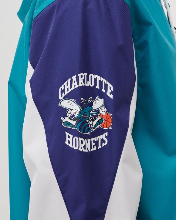 NBA THROW IT BACK FULL ZIP WINDBREAKER HORNETS