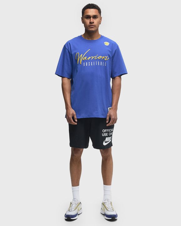 NBA TRAINING DAY PREMIUM SS TEE VINTAGE LOGO GOLDEN STATE WARRIORS