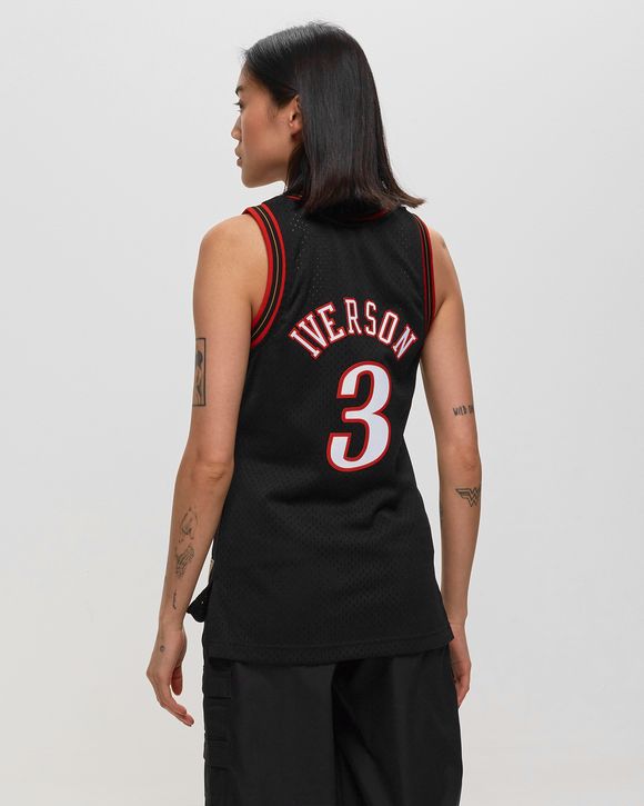 NBA Women's Swingman Jersey Philadelphia 76ers 2000-01 Allen Iverson #3