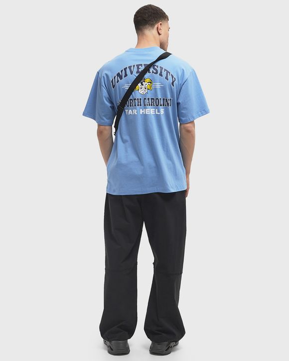 NCAA DOUBLE HIT SS POCKET TEE VINTAGE LOGO NORTH CAROLINA