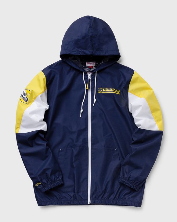 NCAA THROW IT BACK FULL ZIP WINDBREAKER MICHIGAN